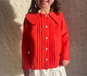 Kids: Linen Sailor Blouse