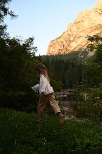 Kids: Girls Linen Cloud Blouse