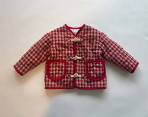 Girls Wool Quilt Jacket