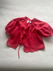 Mum: Back Ribbon Blouse