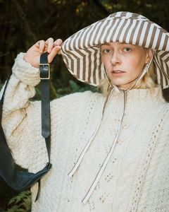 Womens Wide Brim Sun Hat