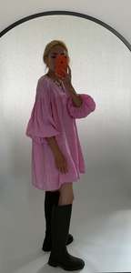 Pre-loved Drop Shoulder Gathered Dress / 6