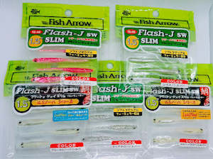Fish Arrow Flash J Slim 1.5" SW Ajing Soft Bait