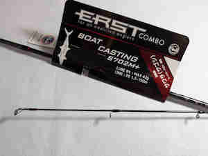 Alpha Tackle ERST BOAT CASTING S702M+ Soft Bait Reel Rod Line Set🔰
