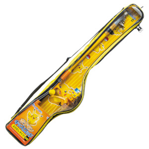 Valleyhill Pokémon 240 Yellow Pikachu Kids Fishing Rod Combo