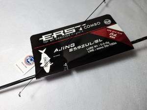 Alpha Tackle ERST S592UL/SL Ajing Fishing Reel Rod Line Set🔰