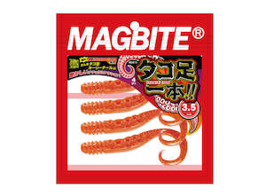 Soft Bait Fishing: MAGBITE Single Octopus Arm 3.5" Soft Bait