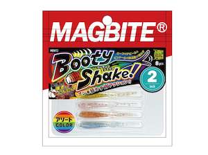 Magbite: MAGBITE Booty Shake Assortment Pack 2" Ajing Soft Bait Mixed Colour