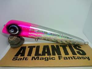 Atlantis Funky Soda 200F Topwater Popper Sakura Pink Flame
