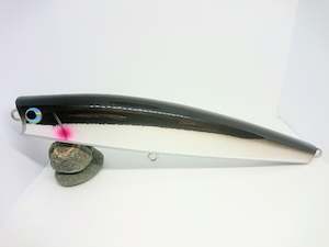 Fish Trippers Village Espuma 220 Black Silver Topwater Popper