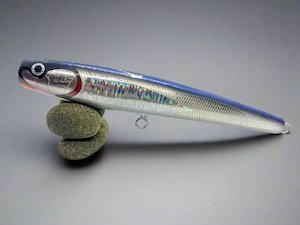 KIKUCHI M. CRAFT Bubble Swimmer 180 Blue Silver Topwater Bubble Popper
