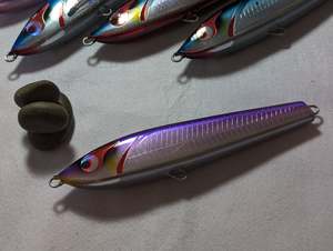 Bozles Ushiwakamaru 180 PACIFIC SAURY Topwater Stickbait
