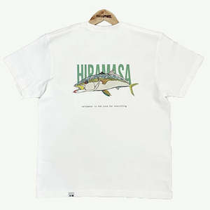 Clothing: Navy Apparel Yellowtail Lure T Shirt