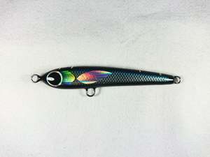 Stickbait: Tio Fishing Blue Silver Mullet Topwater Stickbait