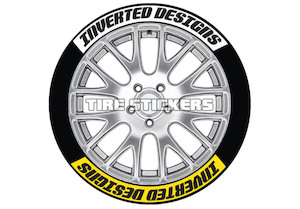 Products: Inverted Design - TireStickers New Zealand