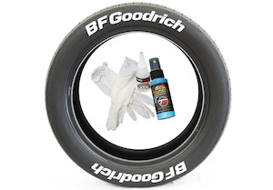 BF GOODRICH – White Tire Lettering Kit For Trucks / Cars - TireStickers New Zealand