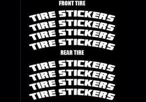 Tire Stickers – Raised Rubber Lettering - TireStickers New Zealand