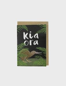Products: Greeting Card- kia ora Kiwi