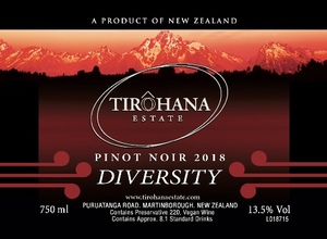 Products: Pinot Noir ‘Diversity’ 2018