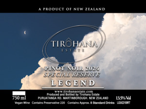 Pinot Noir ‘LEGEND’ 2024 Special Reserve