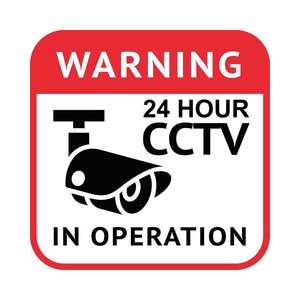 Products: CCTV Warning Sign - TI Security and Automation