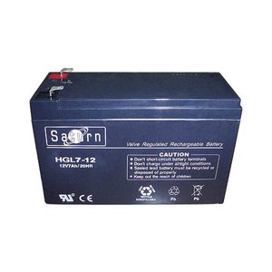 Products: Saturn 12 Volt 7.0 Amp Hour Battery - TI Security and Automation