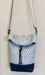 Japanese: Sashiko Lucy Locket Pocket