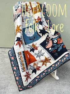 Patchworks Kits And Patterns: Heirloom Folk Lore Quilt Kit