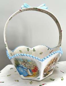 New Releases: CLASS:  Easter Basket using English Paper Piecing Techniques