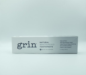 Products: Grin Natural Whitening Toothpaste - NZ Made Titirangi Smiles