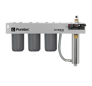 Products: Puretec Triple Filtration and Ultraviolet All in One Unit with Reversible Bracket, 10 inch - The Irrigation Warehouse
