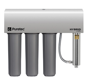 Puretec Triple Filtration and Ultraviolet All in One Unit with Weather Cover, 20&hellip;