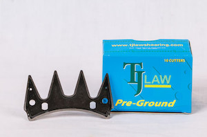Products: Pack of Preground WIDETHROW CUTTERS - (10 per pack) for use with cover combs shearing