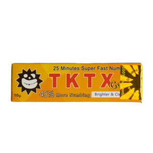 Tktx Gold 45 Tattoo Numbing Cream: TKTX - Gold 45%
