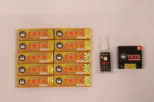 Tktx Gold 45 Tattoo Numbing Cream: Large Value Pack - 10x TKTX - Gold 45%