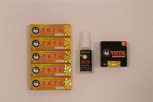 Tktx Gold 45 Tattoo Numbing Cream: Small Value Pack - 5x TKTX - Gold 45%