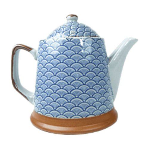 Products: Teapot - Osaka wave t leaf T