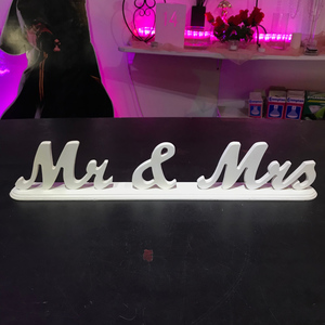 Products: Mr and Mrs Table Decor TLL Events