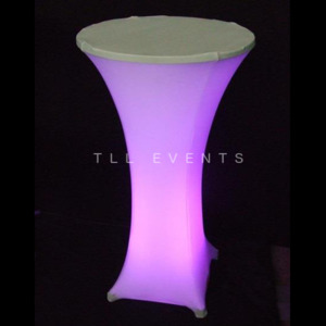 Bar leaner, cover & light TLL Events