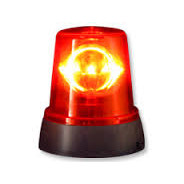 Red Police Light TLL Events