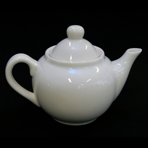 Products: Porcelain Tea Pot - White TLL Events