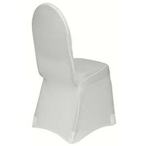 Products: White Spandex Chair Cover TLL Events