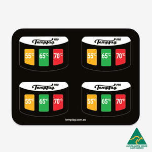 Brew Gear: Temptag Pro Milk Thermometer 4 Pack