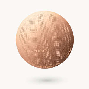 Aeropress 1: Aeropress Gold Tone Filter