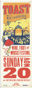 Products: 2011 poster - Toast Martinborough