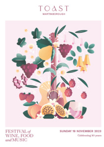 Products: 2023 poster - Toast Martinborough