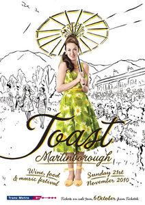 Products: 2010 poster - Toast Martinborough