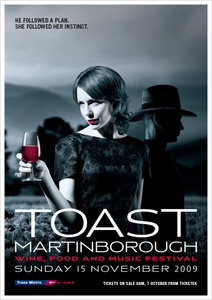 Products: 2009 poster - Toast Martinborough