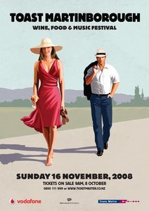 Products: 2008 poster - Toast Martinborough