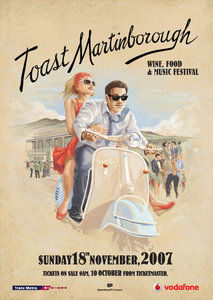 Products: 2007 poster - Toast Martinborough